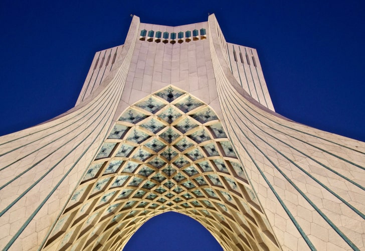 Iran - Ville de Téhéran - La Tour Azadi
