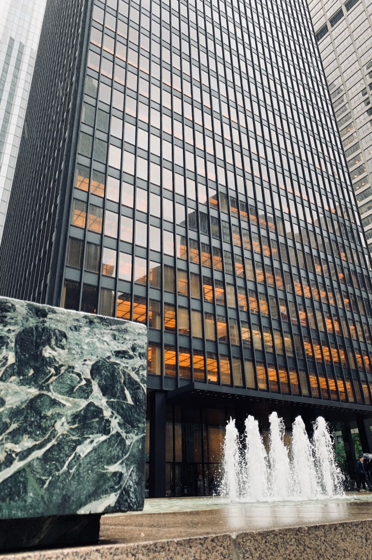 New York - Seagram Building - Mies Van der Rohe